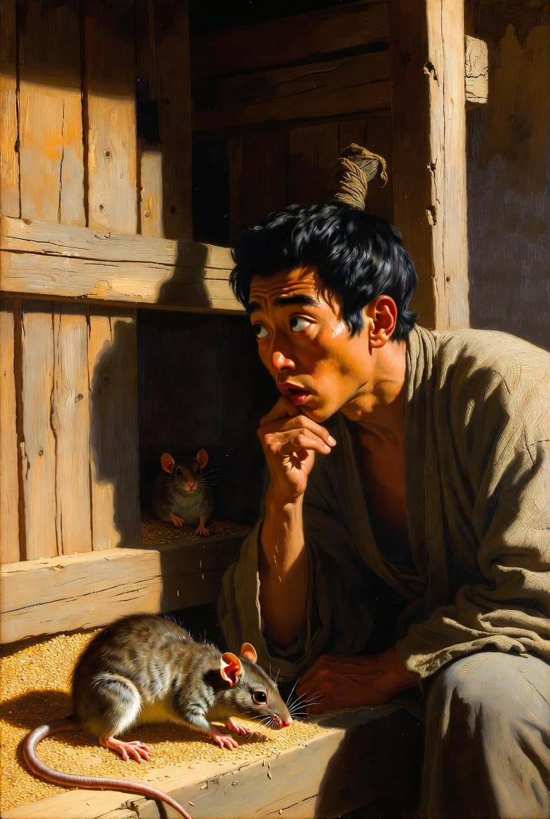 쥐 두 마리를 보고 인생을 정한 사람