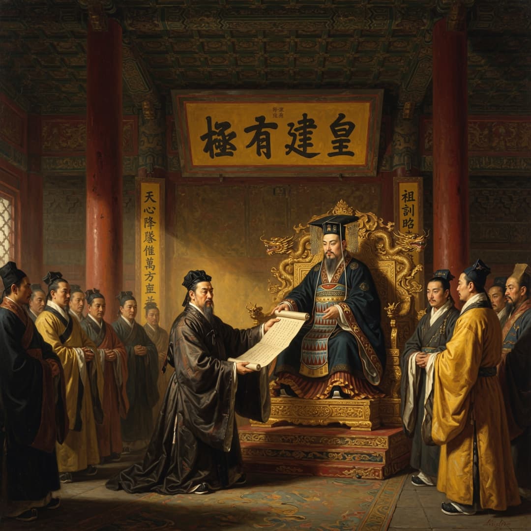 동중서가 황제에게 내민 답안지