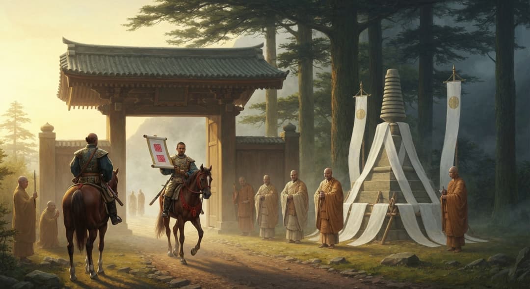 사이초가 평생 기다린 칙서는 그의 장례 7일 뒤 도착했다